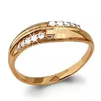 Кольцо из золота, артикул LV61624А