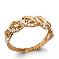 Кольцо, золото, артикул LV61605А