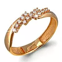 Кольцо, артикул LV61443А, золото