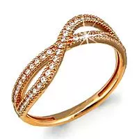 Кольцо, артикул LV61439А, золото