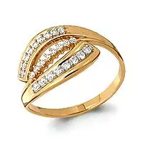 Кольцо, артикул LV61391А, золото