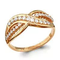 Кольцо, золото, артикул LV61383А