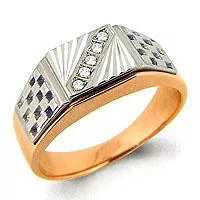 Кольцо из золота, артикул LV61025А