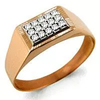 Кольцо из золота, артикул LV61021А