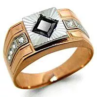 Кольцо из золота, артикул LV61015Ч