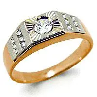 Кольцо, артикул LV61010А, золото