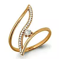 Кольцо, золото, артикул LV60993А