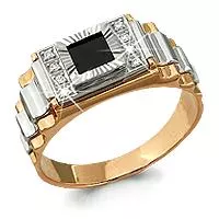 Кольцо, золото, артикул LV60655Ч