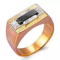 Кольцо из золота, артикул LV60636Ч