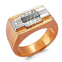 Кольцо, золото, артикул LV60621Ч