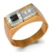 Кольцо, золото, артикул LV60615Ч