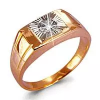 Кольцо из золота, артикул LV60612