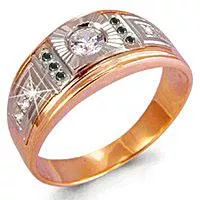 Кольцо, золото, артикул LV60603Ч