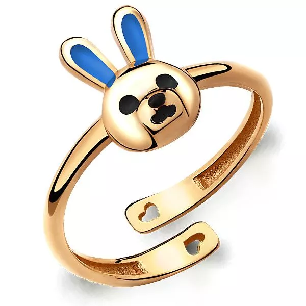 Кольцо, артикул LV57058, золото