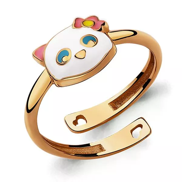 Кольцо, артикул LV57055, золото