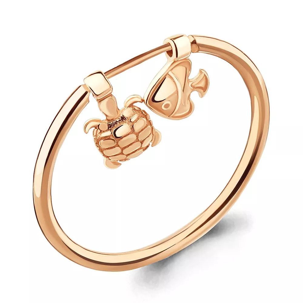 Кольцо из золота, артикул LV54525