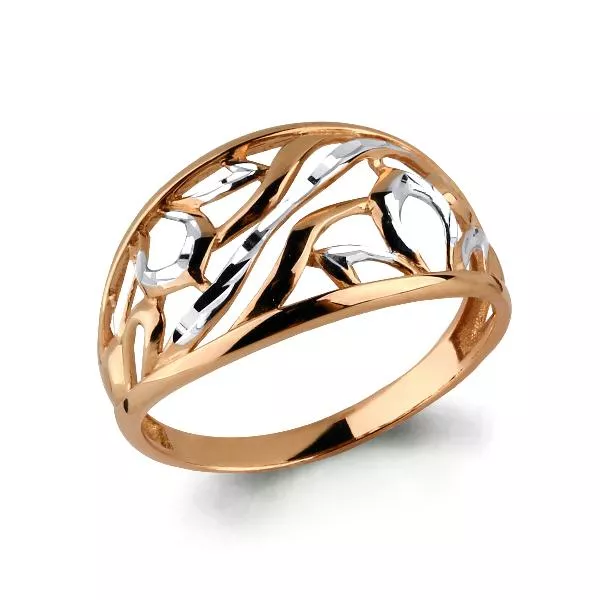 Кольцо, артикул LV54370, золото