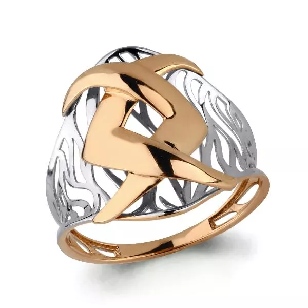 Кольцо, артикул LV54360, золото