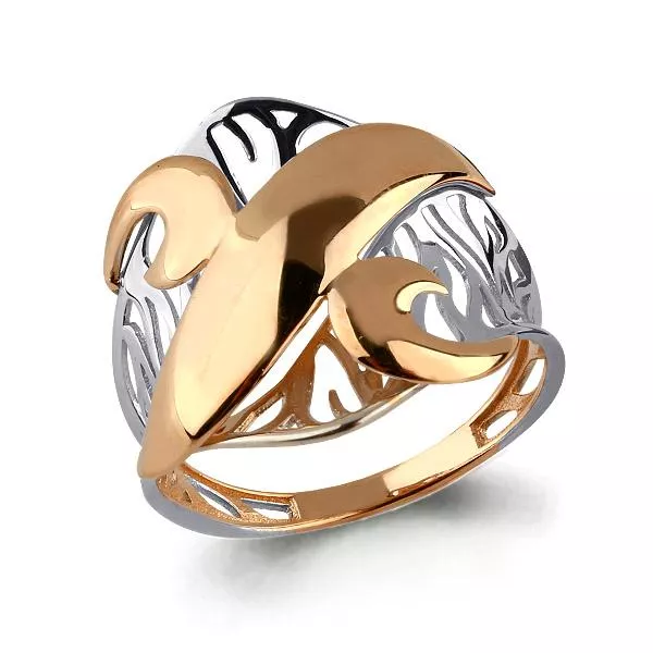 Кольцо, артикул LV54357, золото