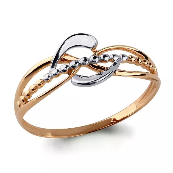 Кольцо, артикул LV54343, золото