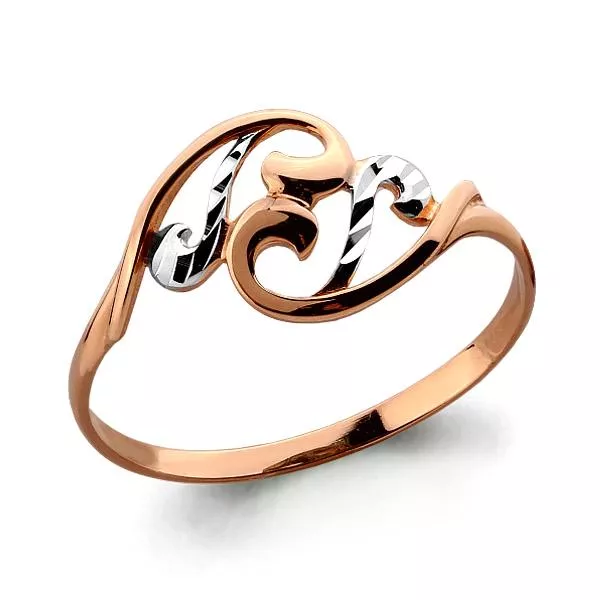 Кольцо, артикул LV54334, золото