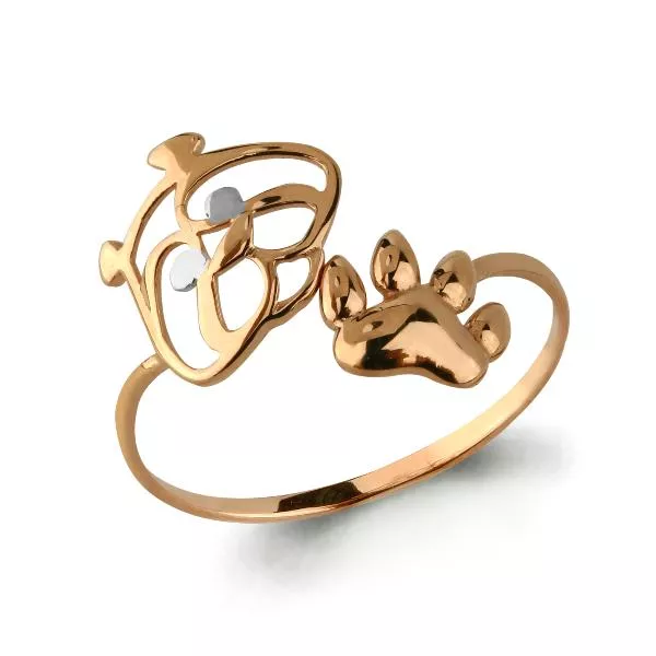 Кольцо из золота, артикул LV54327