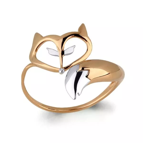 Кольцо, артикул LV54325, золото