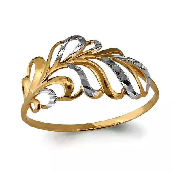 Кольцо, артикул LV54302, золото