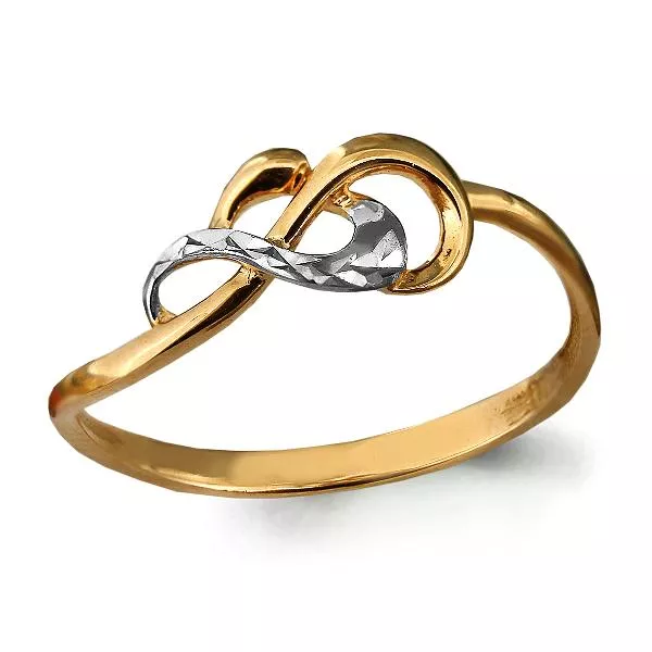 Кольцо, артикул LV54252, золото