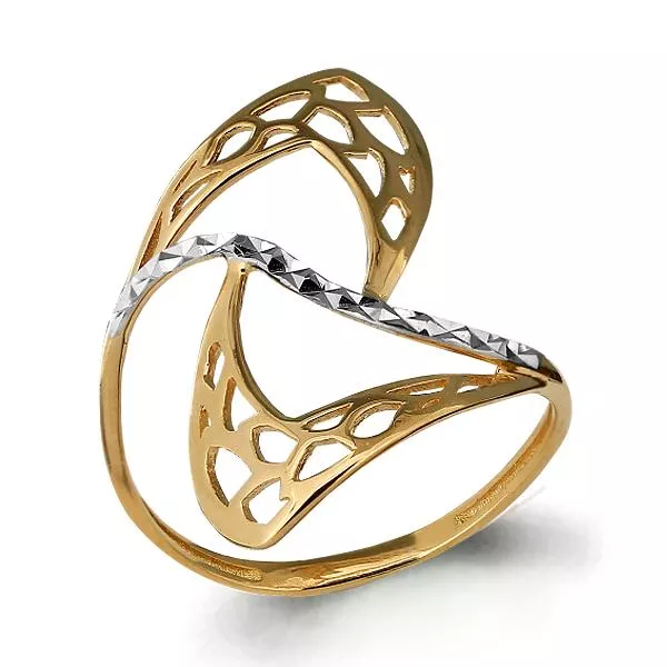 Кольцо, артикул LV54237, золото