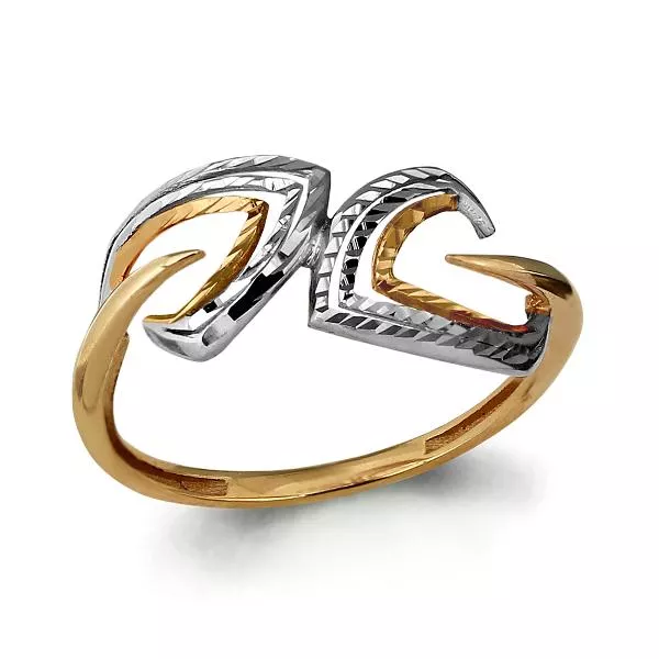 Кольцо, артикул LV54228, золото