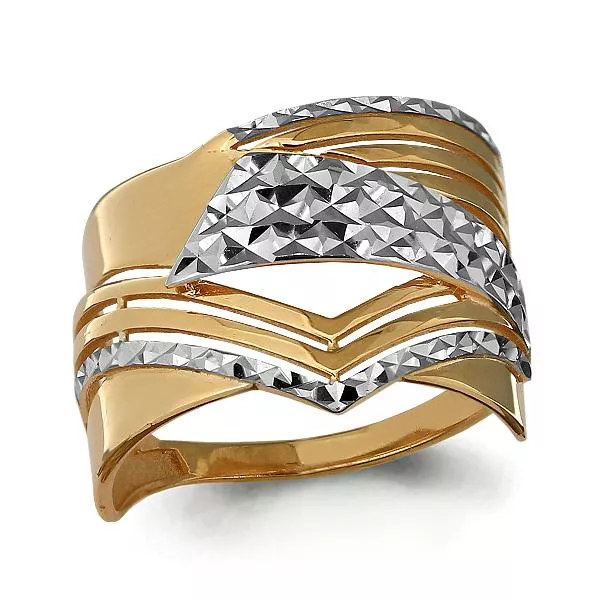 Кольцо, артикул LV54199, золото