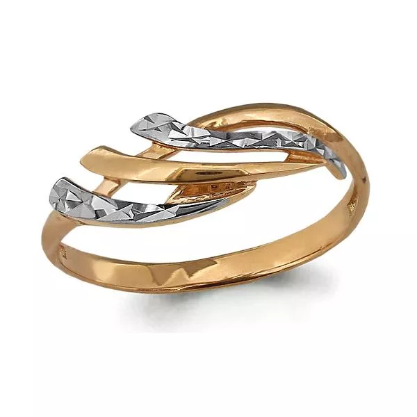 Кольцо, артикул LV54072, золото