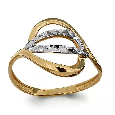 Кольцо, артикул LV52809, золото