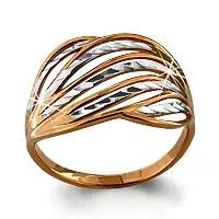 Кольцо, артикул LV52528, золото