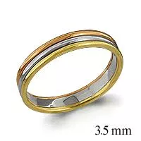 Кольцо, артикул LV52017, золото