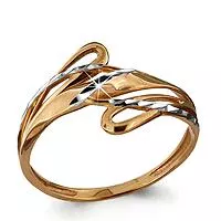 Кольцо, артикул LV51747, золото