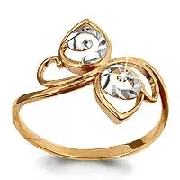 Кольцо, артикул LV51539, золото