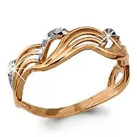 Кольцо, артикул LV51405, золото