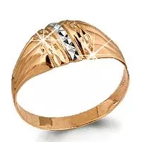 Кольцо из золота, артикул LV51268