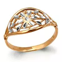 Кольцо, артикул LV51168, золото