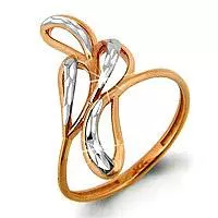 Кольцо, артикул LV50877, золото