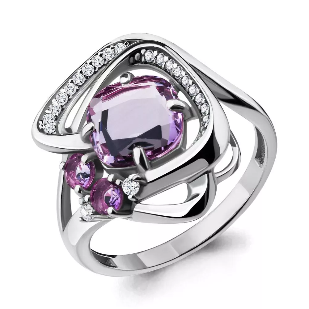 Кольцо из серебра, артикул LV6907904А