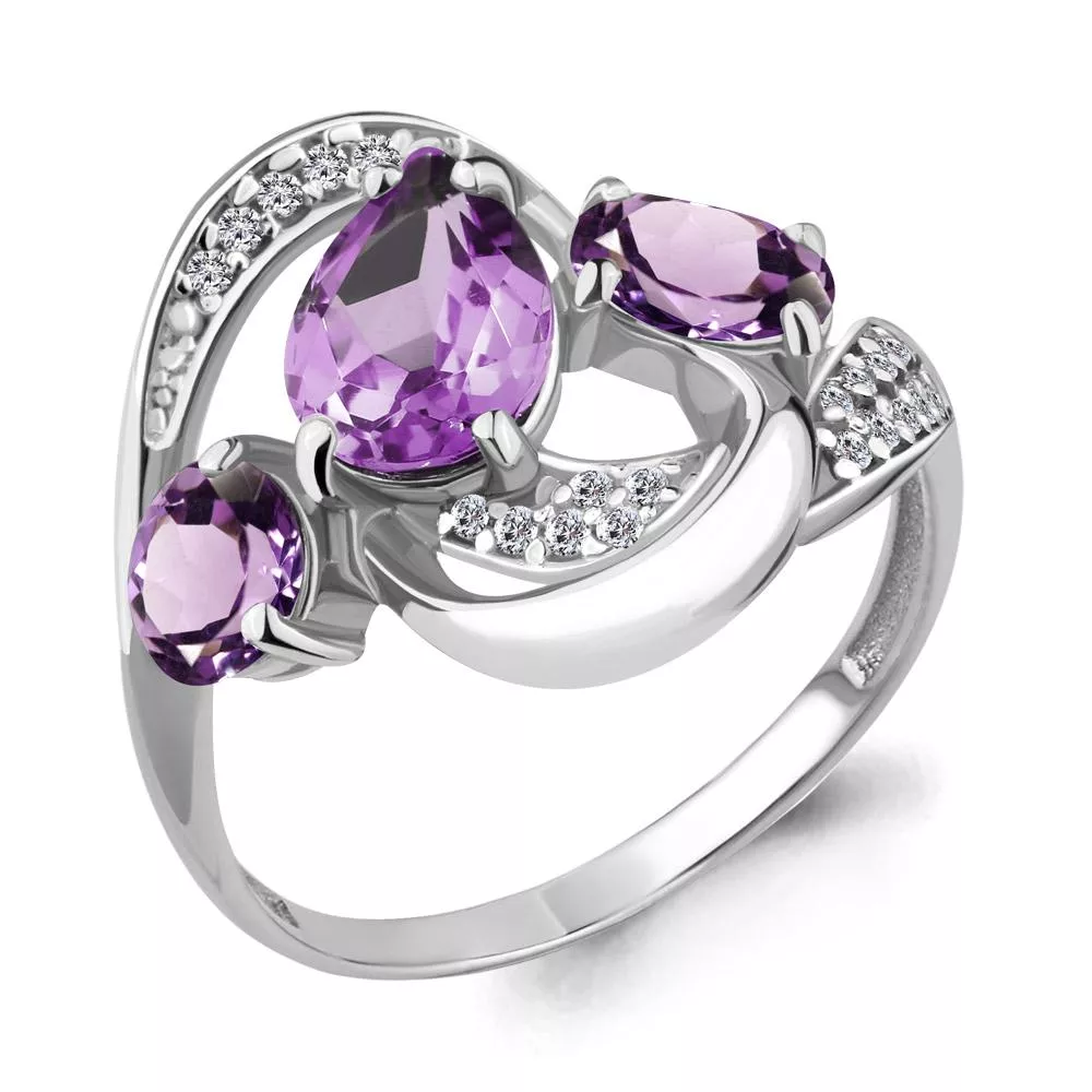 Кольцо, серебро, артикул LV6907704А