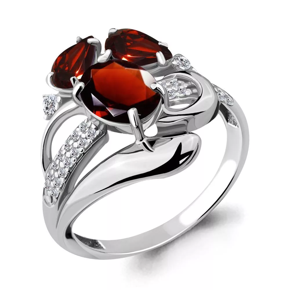 Кольцо из серебра, артикул LV6907603А