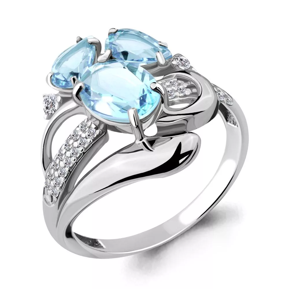 Кольцо, серебро, артикул LV6907602А