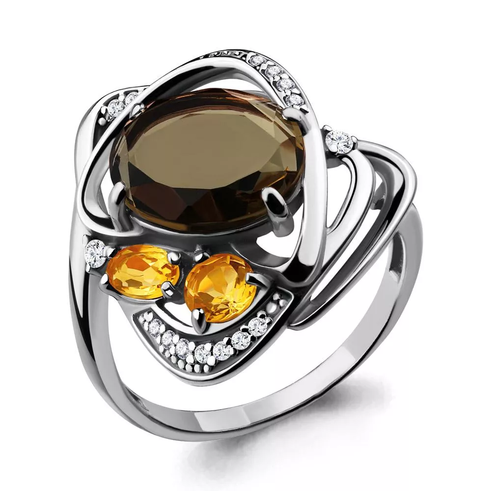 Кольцо из серебра, артикул LV6907580А