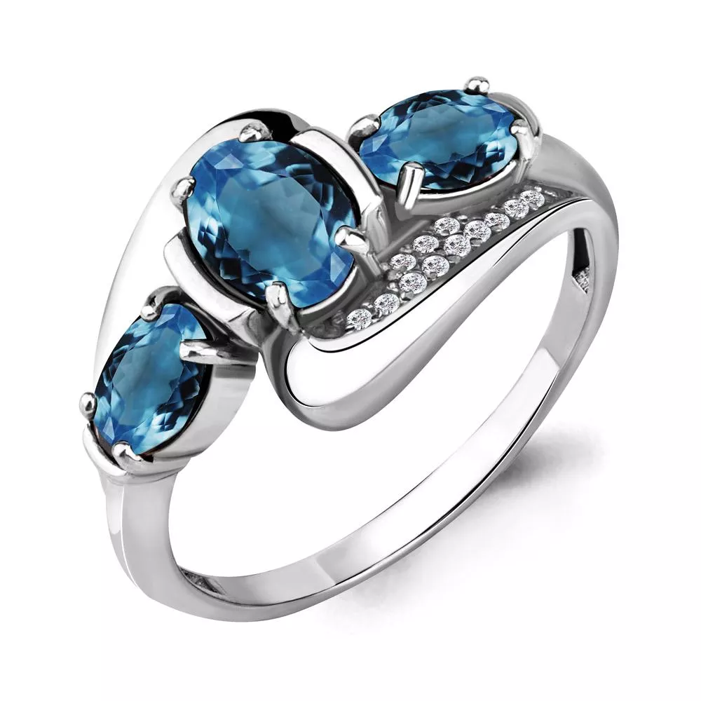 Кольцо, артикул LV6907208А, серебро