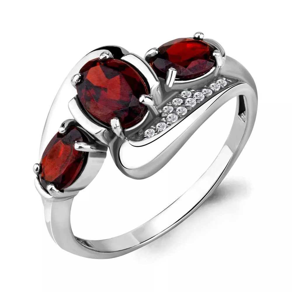 Кольцо, артикул LV6907203А, серебро