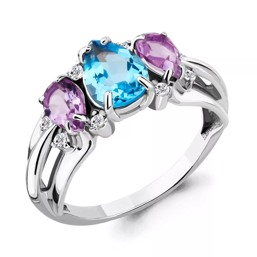 Кольцо, серебро, артикул LV6907130А